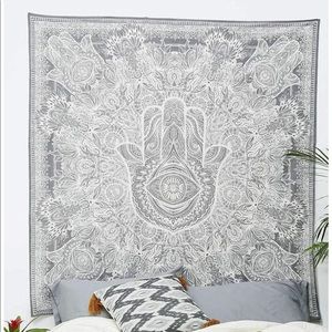 Hamsa Fatima Hand Tapestry/ Wall Hanging